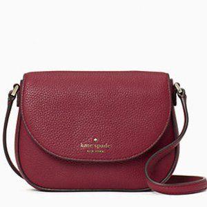 Kate Spade Blackberry Leila Mini Flap Crossbody NWT